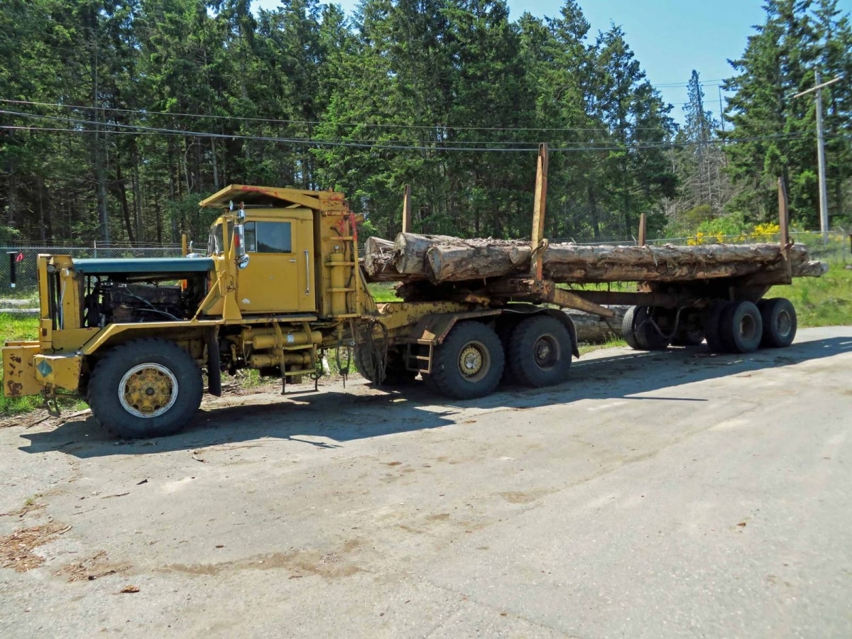 Hayes HDX Pre Load T/A Off Highway Log Truck & Trailer - Forestech ...