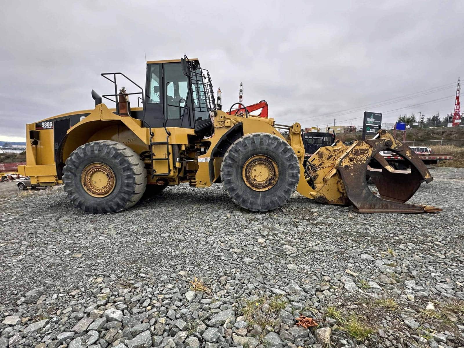 2001 Caterpillar 980G FM Wheel Loader - Forestech Equipment Ltd.